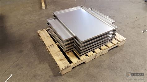 sheet metal oil pan fabrication|metal drip pan manufacturers.